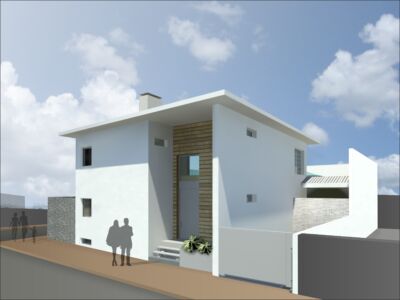 Fachada principal y acceso.